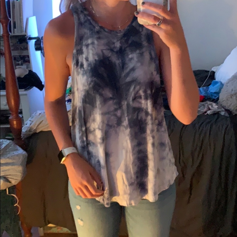 Tie dye soft and sexy tank top